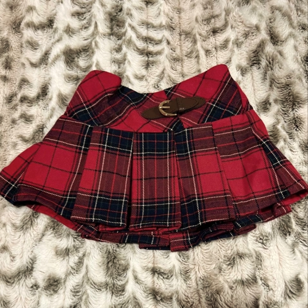 Plaid Skirt for girls 12-18 months